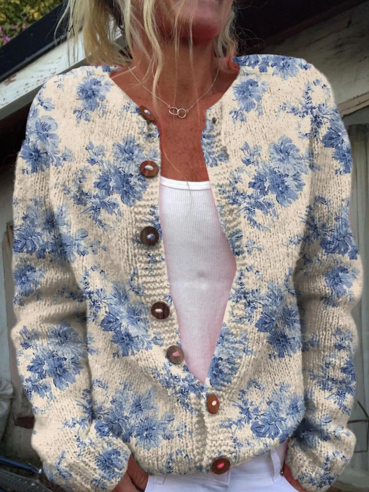 Loredana™ | Vintage Knit Cardigan