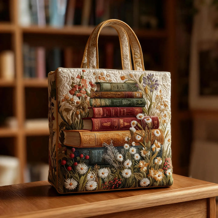 Padded Artisan Bag - Floral Pattern