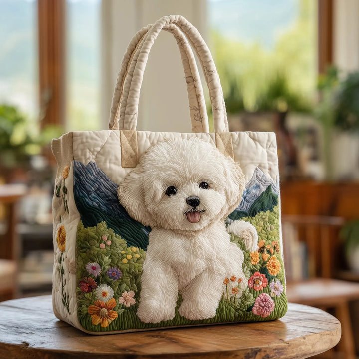 Padded Artisan Tote - Enchanted Dog
