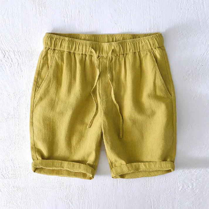 Ocean Breeze Linen Shorts
