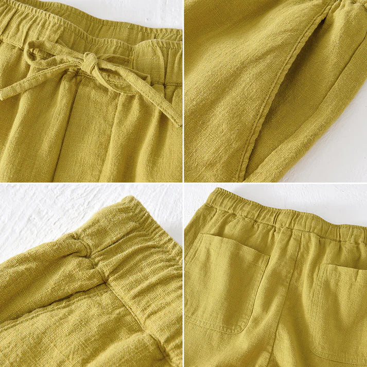 Ocean Breeze Linen Shorts