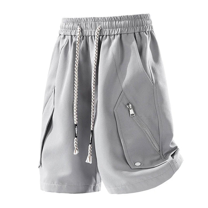 Utility Shorts with Zip Pockets