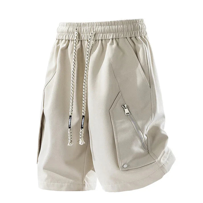 Utility Shorts with Zip Pockets