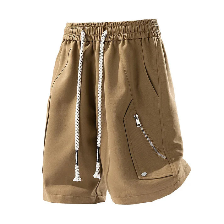 Utility Shorts with Zip Pockets