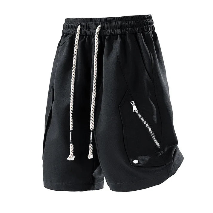 Utility Shorts with Zip Pockets