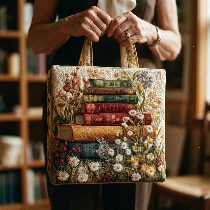 Padded Artisan Bag - Floral Pattern